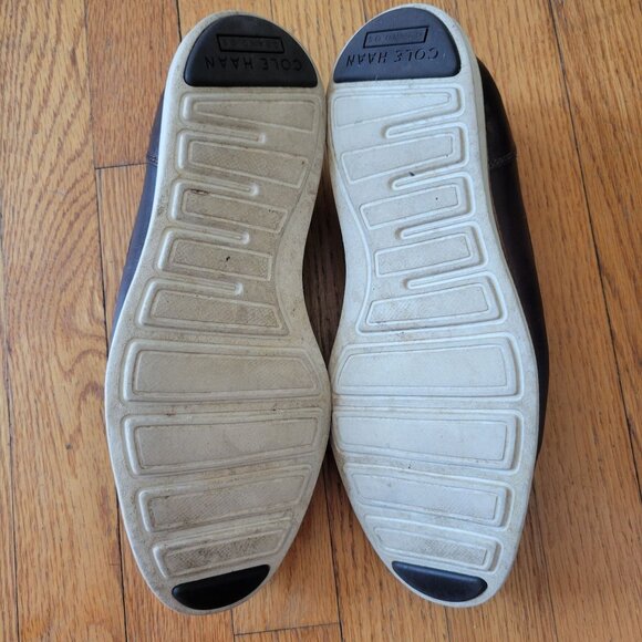Cole Haan 8M Brown Leather Loafers Horsebit Dress‎ Shoes Preppy Academia Twee main image 5